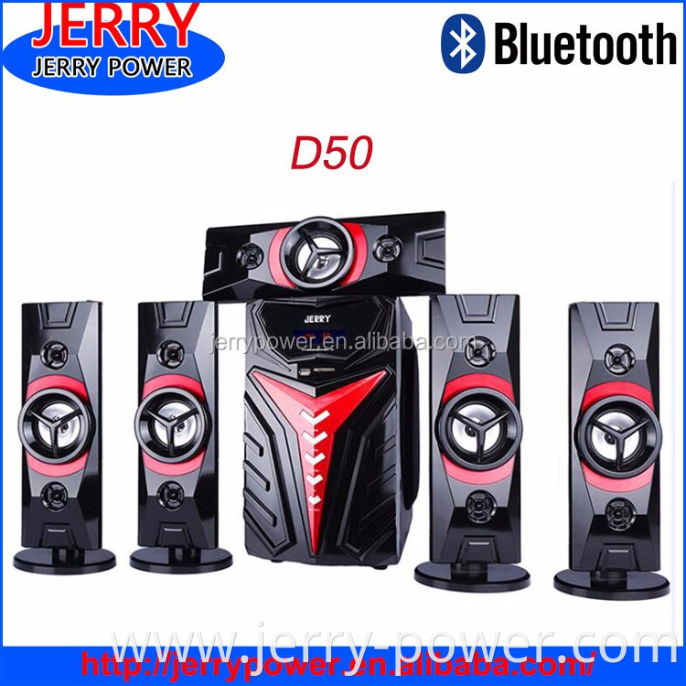 China brand 5.1 tower column speaker 3D Sound Effect Stereo For home theater